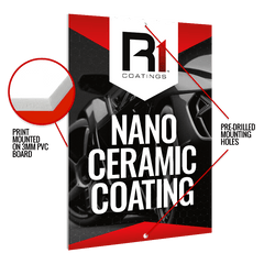 2' x 3' Nano Ceramic Coatings Sign