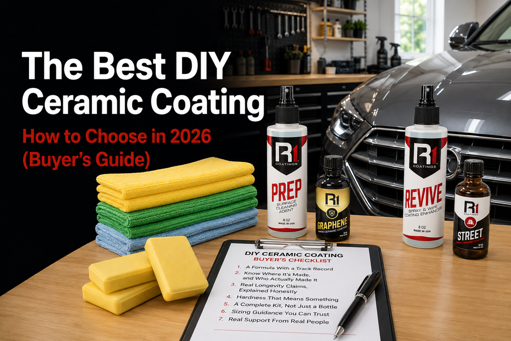 The Best DIY Ceramic Coating: How to Choose in 2026 (Buyer’s Guide)