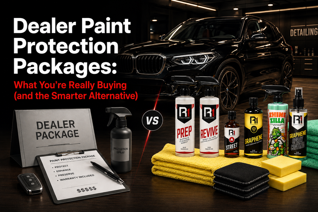 Dealer Paint Protection Packages: What You’re Really Buying (and the Smarter Alternative)