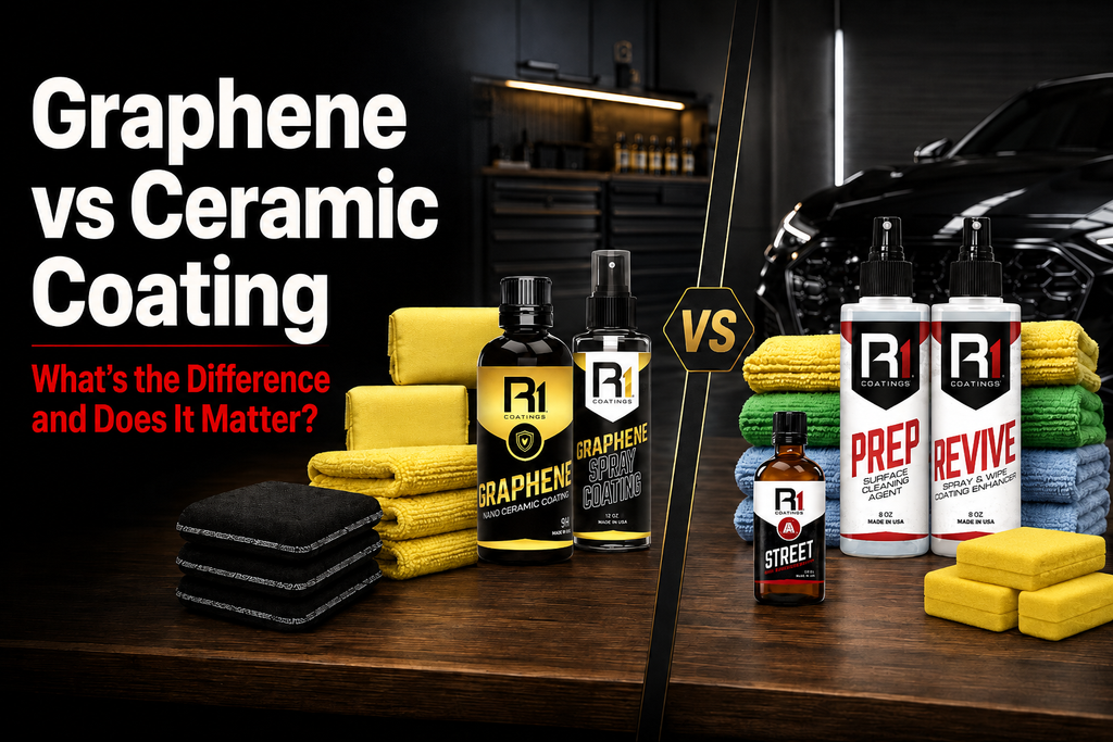 Graphene vs Ceramic Coating: What’s the Difference and Does It Matter?