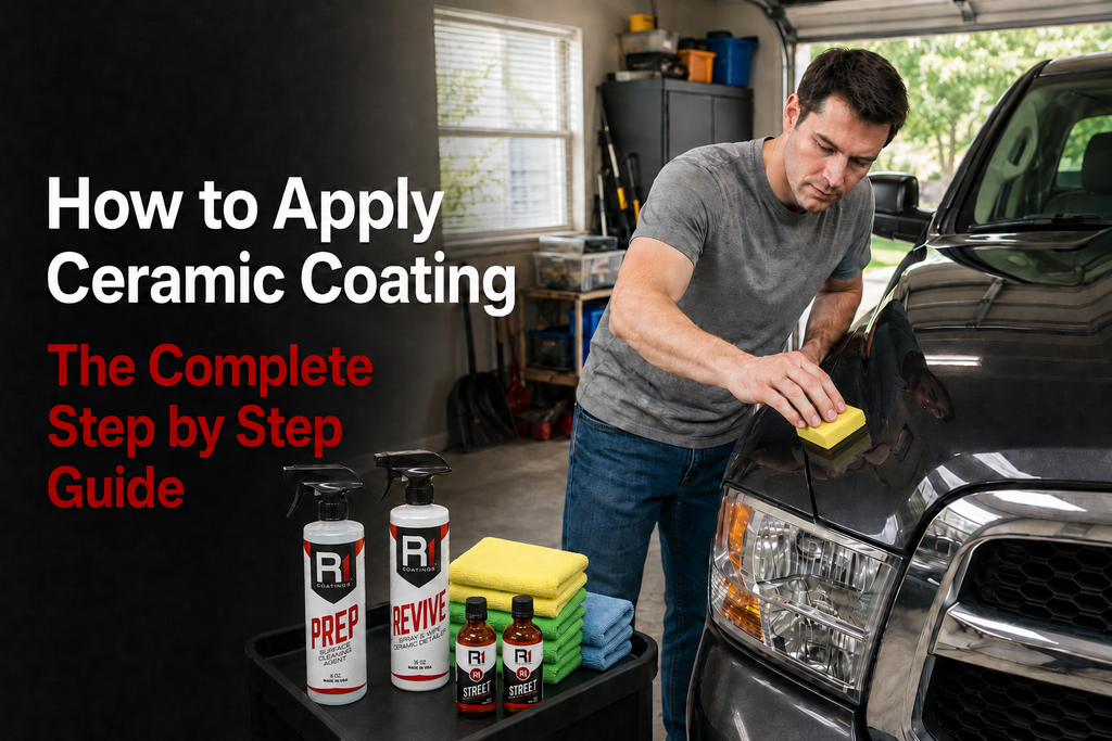 How to Apply Ceramic Coating: The Complete Step by Step Guide