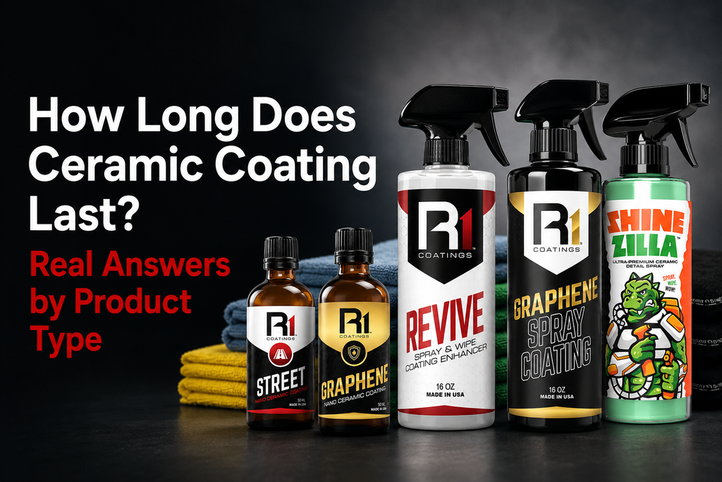 How Long Does Ceramic Coating Last? Real Answers by Product Type