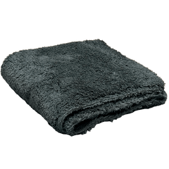 Super Plush Grey Finishing Towel (16"x16")