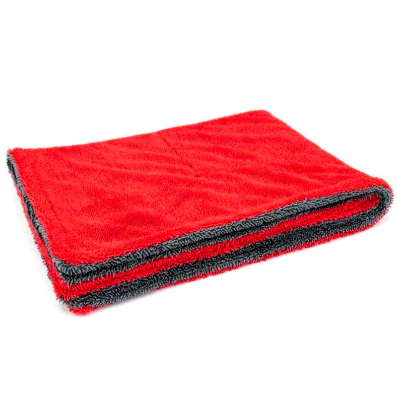 Red Drying Crazy Microfiber Towel 20x28 1000 gsm