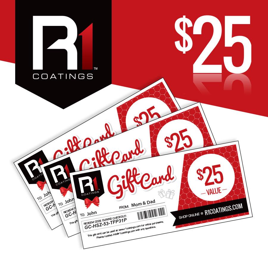 Gift Card, Buy a code online from $25